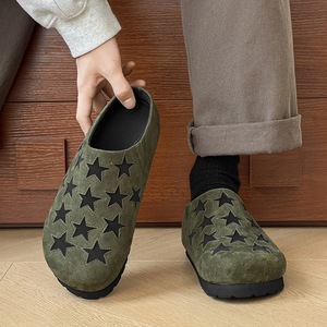 Zuecos y Mules Casuales de Una Pieza para Hombre y Mujer, Zapatos Casuales Retro Americanos, Pantuflas Personalizadas de Moda de Alta Calidad - Product Image 3