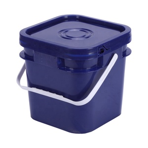 Low Price Sale Plastic Square Bucket Food Grade PP Plastic Bucket with Sealing Lid