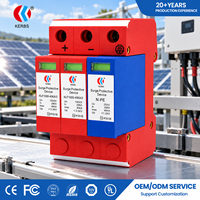 Parafoudre solaire photovoltaïque DC 1200V Type 2 Protection contre la foudre 20kA 40kA SPD pour systèmes d'énergie solaire