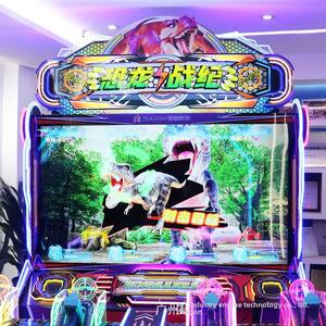 Nuevo <span class=keywords><strong>Shooter</strong></span> de cuatro jugadores Indoor Arcade Coin Launch Juego de disparos de simulación Dinosaur Wars Lottery Rewards - Product Image 2