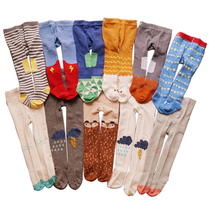 Collants de <span class=keywords><strong>haute</strong></span> qualité pour fille et garçon, Leggings pour enfants, créateurs, chaussettes de dessin animé amusantes - Product Image 3