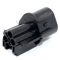 Adaptador de Conector del Sensor de Ángulo del Cigüeñal (CAS) de 3 Pines AAdvanceParts BC7635, Contactos de Cobre, Carcasa de Nailon, Clasificación IP68, 12A, Mitsubishi