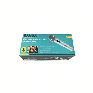 Sanda <b>Wireless</b> Microphone SD 2110 Professional Vocal <b>Mic</b> With Receiver And Cable For Karaoke And Live Performance - Product Image 2
