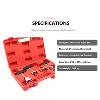Kit de 4 extracteurs de bougies d'allumage et de bobines, clés à douille pour réparation automobile, outils pour voitures et autres véhicules