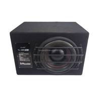 Caisson de basses de voiture haute performance de 10 pouces avec amplificateur OEM et conception SPL, caisson de basses audio de voiture, basses puissantes