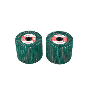 <span class=keywords><strong>Brosse</strong></span> à lamelles abrasive en nylon non tissé <span class=keywords><strong>pour</strong></span> le polissage et le meulage des surfaces métalliques et en acier inoxydable OEM - Product Image 3