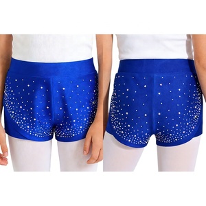 Shorts Deportivos para Niñas de 6 a 16 Años, para Gimnasia, Patinaje Artístico, Clases de Baile, Actuaciones en Escenario, Disfraz de Baile Latino - Product Image 2