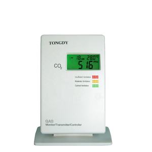 Moniteur de CO2 G01 avec capteur NDIR, moniteur de CO2, de température et d'humidité avec rétroéclairage 3 couleurs et alarme sonore pour bâtiments écologiques et lieux publics - Product Image 3