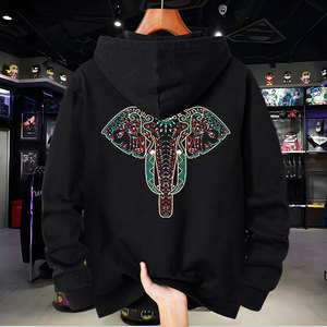T-shirt à manches longues <span class=keywords><strong>pour</strong></span> hommes d'âge <span class=keywords><strong>moyen</strong></span>, nouveau style automne-hiver, sweat à capuche 2026, haut <span class=keywords><strong>en</strong></span> velours haut de gamme, style masculin - Product Image 5