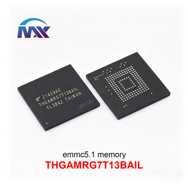THGAMRG7T13BAIL EMMC Version 5.1 Electronic Component Suppliers Integrated Circuit IC FLASH EMMC 153FBGA
