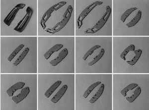 Accessoires intérieurs magnétiques de manette de vitesse de palette de Fiber de carbone véritable de haute qualité 100% pour <span class=keywords><strong>Audi</strong></span> R8 A8 <span class=keywords><strong>A1</strong></span> A3 2 Series A4 IS250 - Product Image 4