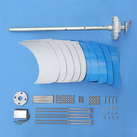 Éolienne hélicoïdale Lingfengda 300W |   Micro-vent |   Mini-générateur solaire modèle Chine 300W avec contrôleur et bride