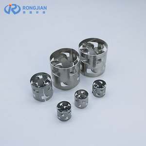 Металлические кольца из нержавеющей стали 304/316/316L с высокой эффективностью разделения, сертифицированные по ISO9001, для уплотнения колонн скрубберов и дистилляционных колонн - Product Image 2