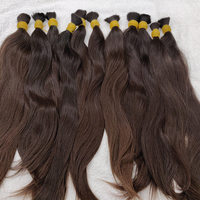 Cheveux Indiens en Gros Marque Blanche 100% Naturels Non Traités Double Drawn Pointes Épaisses Qualité Usine