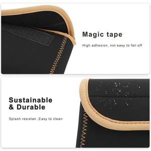 SMETA Usine Personnalisé Mini Néoprène Poche Cas pour Chargeur de Téléphone <span class=keywords><strong>Airpods</strong></span> Câbles Écouteurs <span class=keywords><strong>MagSafe</strong></span> Puissance Adaptateur Clés Porte-clés - Product Image 4