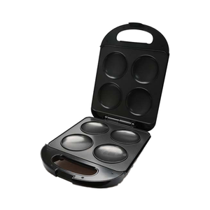 Superior <span class=keywords><strong>multiusos</strong></span> portátil nuevo negro antiadherente placas Panini prensa parrilla eléctrica Waffle Maker <span class=keywords><strong>Sandwichera</strong></span> - Product Image 4