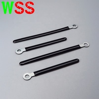 Serre-câble en acier, Clips de câble en Nylon, support de câble rond en plastique