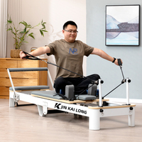 Machine de Pilates pliable professionnelle en alliage d'aluminium, portable et durable, pour la maison, le studio, le yoga et le fitness
