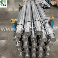 Précision HDTV durcissant l'arbre de cylindre hydraulique CK45 42CD4 tige de piston chromée dure