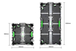Écran d'affichage Led P2 <span class=keywords><strong>P3</strong></span> étanche double face Intérieur Extérieur Idol Singing Stage P4.81 Cabinet Price Led Wall Video Screen - Product Image 2