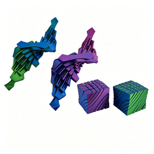 Jouet de décompression Yanglong en PLA, cube transformable imprimé en 3D, unisexe, pour les 8-13 ans - Product Image 5