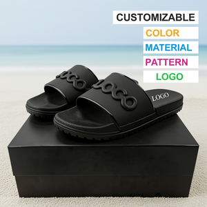 OEM/ODM Breathable High-End Customizable Elite <strong>Slide</strong> Sandals Waterproof Made PVC Upper Material Competitive Prices Eva <strong>Slides</strong> - Product Image 1