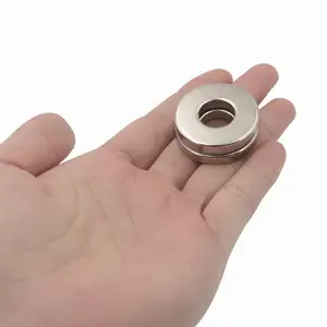 Rare Earth Magnets Custom Magnets Super Strong Round Disc Neodymium Ring Magnet With High-tech Advantage