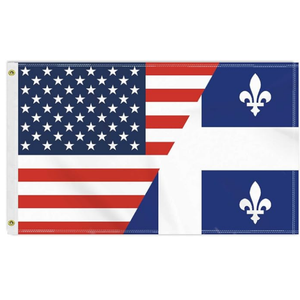 Drapeau de l'î<span class=keywords><strong>le</strong></span> de Prince Edward 3x5 pieds, tapisserie de drapeau national avec 2 œillets pour la <span class=keywords><strong>d</strong></span>écoration extérieure de la cour, de la maison et du <span class=keywords><strong>jardin</strong></span>, en polyester durable - Product Image 2