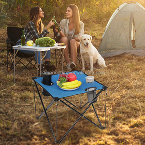 Mesa de pícnic plegable portátil para exteriores, mesa de viaje para acampar al aire libre, <span class=keywords><strong>playa</strong></span>, alta calidad - Product Image 4