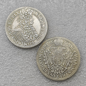 Monedas conmemorativas de estilo antiguo del taler austriaco de 1695, 1693, 1696, 1698, regalos, decoración del hogar - Product Image 3