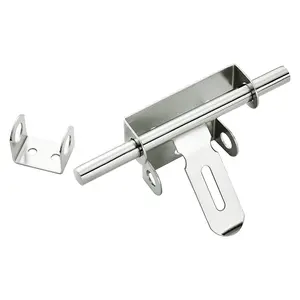 Anti-theft Stainless Steel Latch Left Right Flexible Installation Bolts for Doors