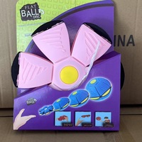 Ovni Magique en Plastique Coloré en Boîte / Jouet d'extérieur Tendance Coréen pour Enfants, Disque Volant en Forme de Fléchette