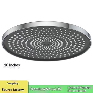 Pommeau de douche <span class=keywords><strong>grand</strong></span> format 10 pouces effet ciel <span class=keywords><strong>étoilé</strong></span>, à jet pressurisé, économiseur d'eau, pour salle de bain domestique - Product Image 1