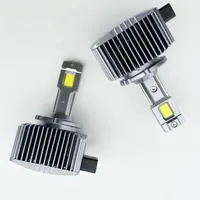 Phares LED D1S D3S 55W 4300Lm, ampoules de voiture super lumineuses D2S D4S D2R D4R D5S D8S, mini Canbus 1:1