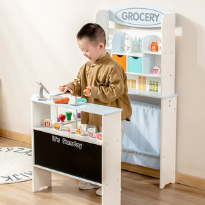 Simulation en bois épicerie <span class=keywords><strong>magasin</strong></span> <span class=keywords><strong>de</strong></span> vente <span class=keywords><strong>pour</strong></span> <span class=keywords><strong>enfants</strong></span> parent-enfant puzzle interactif <span class=keywords><strong>jouets</strong></span> <span class=keywords><strong>de</strong></span> supermarché - Product Image 2