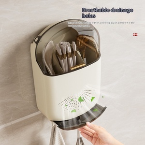 Portacelline appese a muro senza Punch porta portaoggetti il cestello per Tweet racchiude i cucchiai delle bacchette per la conservazione della casa - Product Image 4