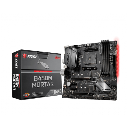 Hot Sell Brand New A-MD 64GB DDR4 AM4 M ATX Gaming Motherboard B450M Mortar Max