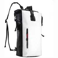 Sac à dos étanche en PVC personnalisé à prix d'usine pour l'escalade, les voyages, l'ordinateur portable, la randonnée, le sport, grande capacité, à bandoulière