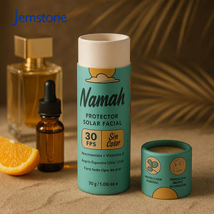 ผู้ผลิตจัดหาบรรจุภัณฑ์หลอดกระดาษเคลือบแว็กซ์แบบผลักขึ้นสำหรับลิปสติก  ย่อยสลายได้ เป็นมิตรกับสิ่งแวดล้อม  เคลือบ UV พิมพ์ลาย - Product Image 1