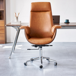 Thick Sponge Cushion Rotatable Office Chair, <b>Height</b> <b>Adjustable</b> <b>Desk</b> Chair for Home & Office - Product Image 5