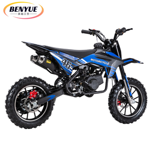 <span class=keywords><strong>Moto</strong></span> tout-terrain 49cc 2 temps à essence, bleu et noir, pour enfants et jeunes, idéale pour la course en extérieur - Vente chaude - Product Image 6
