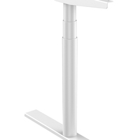 Table de jeu sur pied réglable, 2 pieds, avec élévateur électrique, bureau pour ordinateur