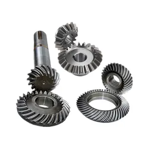 Transmission Spiral Bevel Gears Differential Crown Wheel And Pinion Gear For Tractor