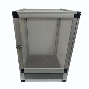 60x60x120cm toptan sürüngen kafes, tam örgü, PVC, akrilik teraryum desteği özelleştirilmiş - Product Image 1