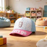 Ebeveyn Çocuk Eşleşen Beyzbol Şapkası 6 Panel Dimili Sublimasyonlu Aile Buluşması Özel Logolu Çocuk Yetişkin Takım Sporları Ligi Gorra Şapka