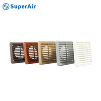 Couvercle d'air d'aération climatisation murale mouche maille filtres de Ventilation couvre plafond trou écran persiennes construit gril Grille déflecteur