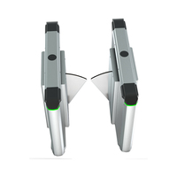 SHUANXIANG Puerta Torniquete Automática de Alta Velocidad de Aleación de Aluminio con Trípode Oscilante Antipersonas por Detrás para Sistema de Control de Acceso Peatonal