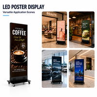Pantalla LED Interior P3 para Carteles, Pantalla Digital Portátil para Publicidad con Animación OEM para Centros Comerciales, Tiendas y Promoción de Eventos
