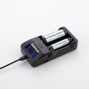 Caricabatterie universale agli ioni di litio Keeppower L2 per <span class=keywords><strong>18650</strong></span> 18500 26650 Ricarica rapida con display LCD, protezione multipla - Product Image 6