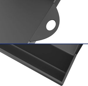Ensemble de spatules et grattoirs universels en <span class=keywords><strong>fonte</strong></span> rectangulaires pour <span class=keywords><strong>plancha</strong></span>, émaillées en porcelaine, antiadhésives, pour <span class=keywords><strong>barbecue</strong></span>, poêle à griller, en plastique - Product Image 3